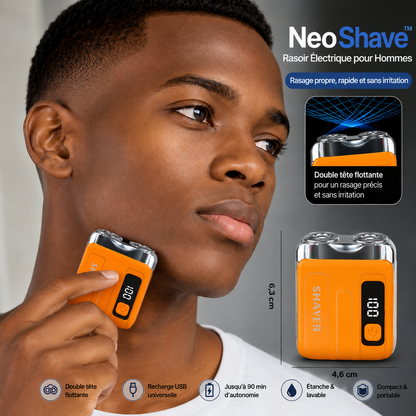 NeoShave™ – Le rasoir de secours premium que tout homme élégant devrait avoir sur lui."