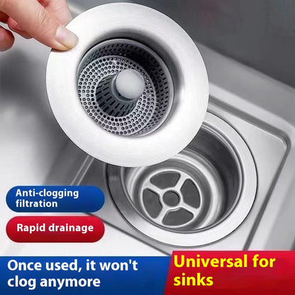 StopBouchon de cuisine et de douche moderne en ABS inoxydable