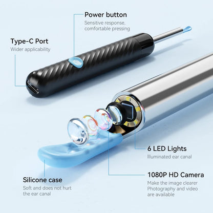 Nettoyeur de cire d'oreille électrique
